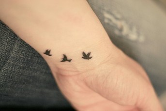 my favorite- 3 doves for my 3 sisters.